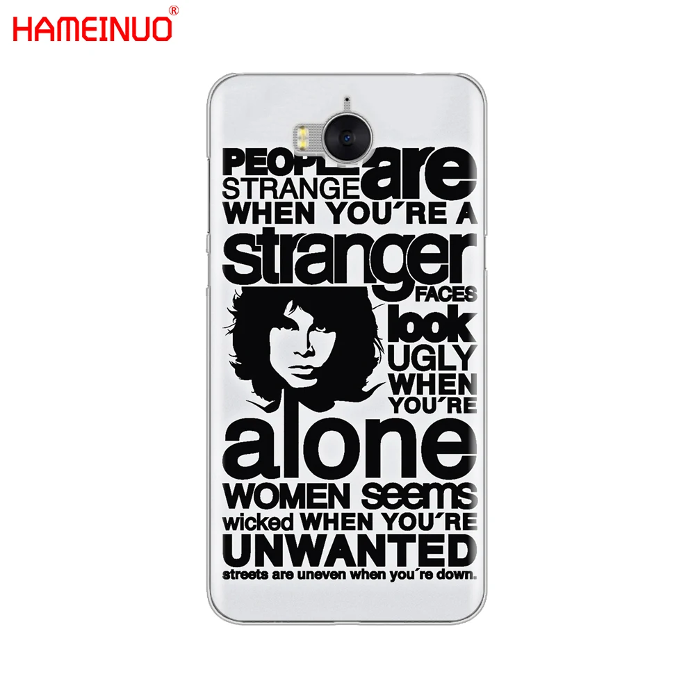 HAMEINUO The Door JIM MORRISON rock чехол для мобильного телефона huawei honor 3C 4X 4C 5C 5X 6 7 Y3 Y6 Y5 2 II Y560 2017 |