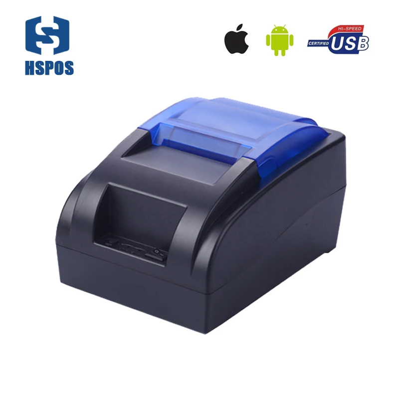 58 мм беспроводной bluetooth pos Термальный чековый принтер Поддержка многоязычной usb