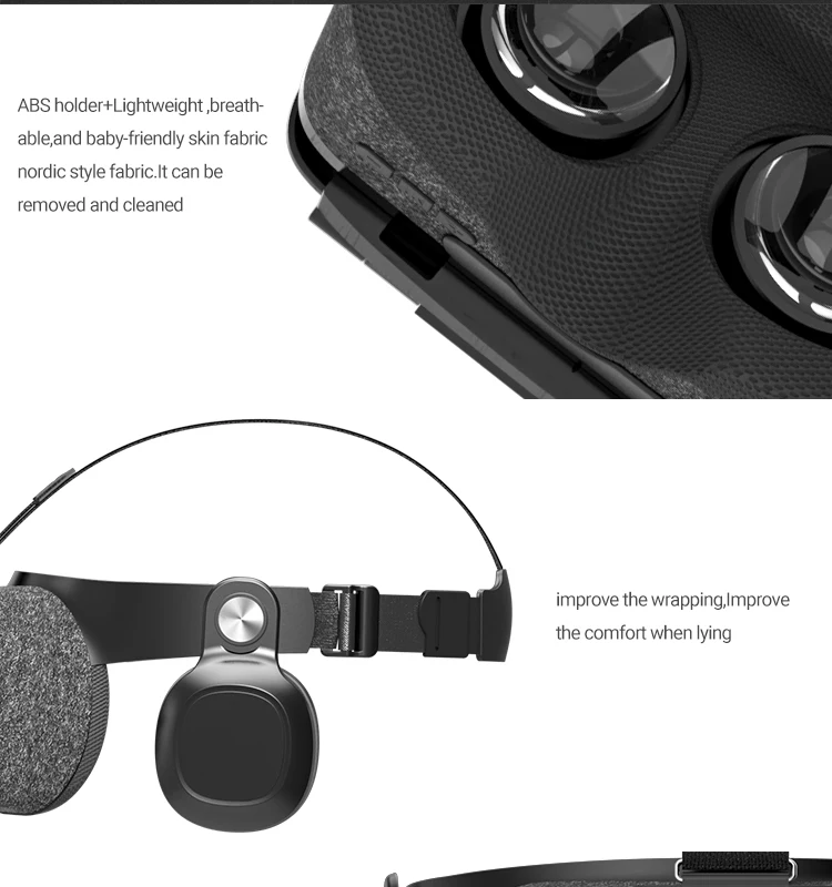 BOBOVR Z5 3D очки VR 120 FOV картонный шлем виртуальной реальности Гарнитура стерео