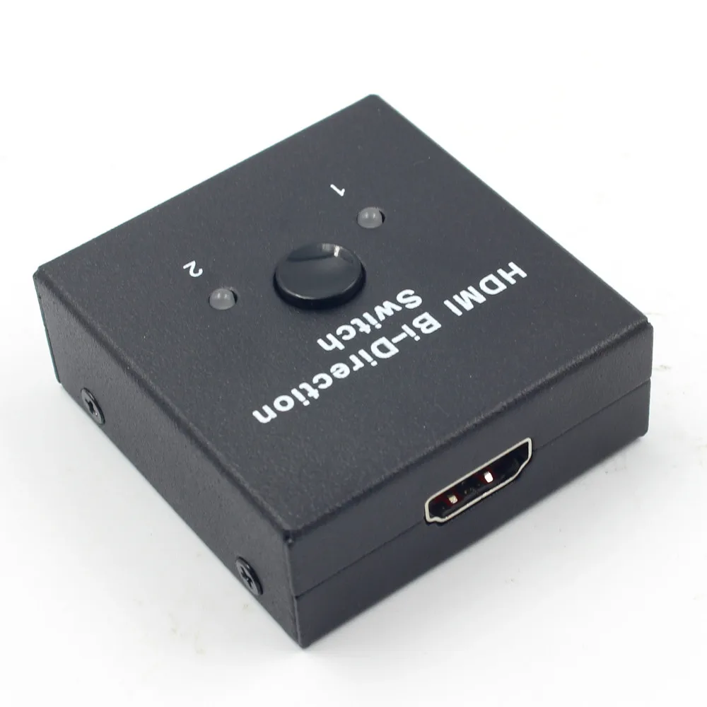 HIPERDEAL двухпортовый HDMI 1,4 двухнаправленный коммутатор 2x1 и 1x2 сплиттер селектор 3D 4K