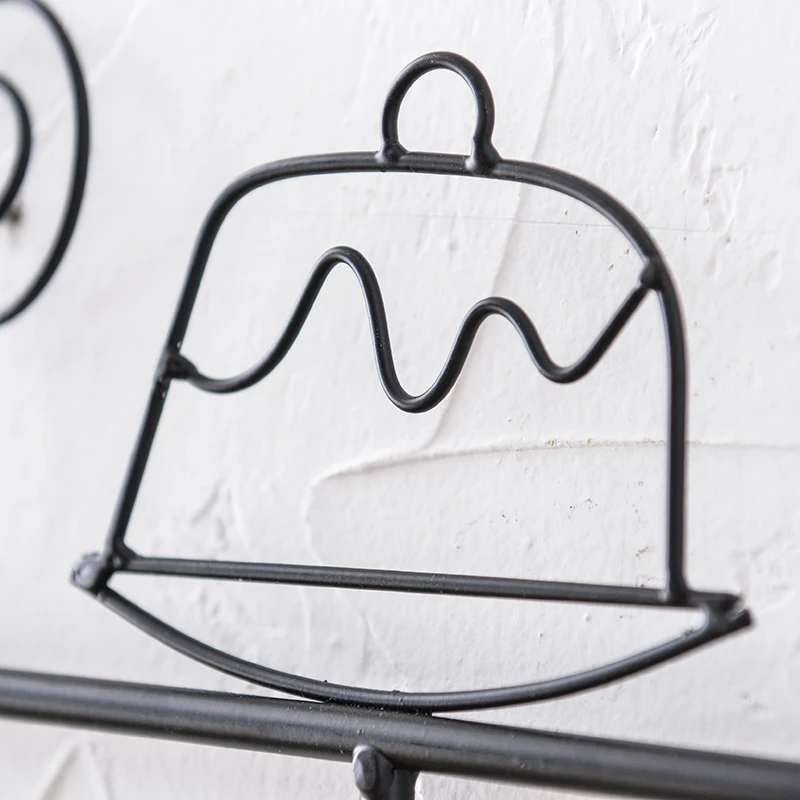 Винтажный Железный крючок для одежды настенное украшение креативная комната