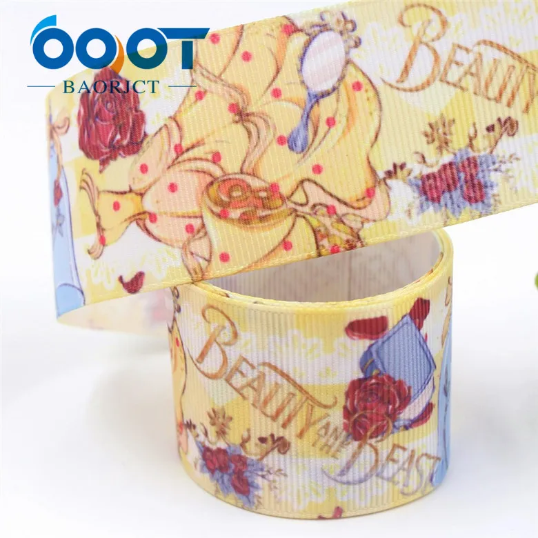 I-19703-1568 OOOT BAORJCT I-19703-1564, 38 мм 10 ярдов мультфильм термотрансферные печатные корсажные ленты, ленты ремесла, лук кепки DIY аксессуары - Цвет: I-19703-1568