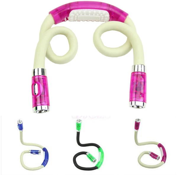

luminaria de mesa Flexible Handsfree Led Neck Light Hug light Book Reading Lamp Hug Light Novelty Led Night Light Flashlight