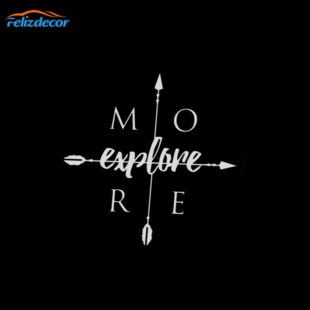 Arrow Explore more Quote Art Compass Decals Car Stickers Vinyl Creative Decor L581 | Автомобили и мотоциклы