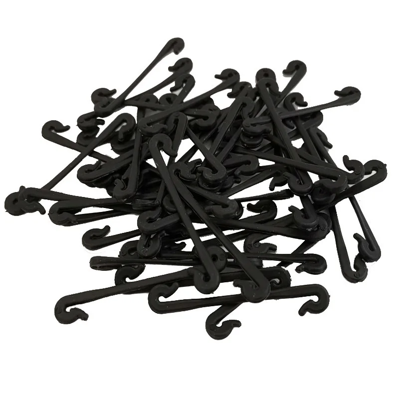 50Pcs Vegetable Grafting Clamp Plastic Fixed Lashing Tool Garden Plants Hook Plant Clips Agricultural Greenhouse Supplies | Дом и сад