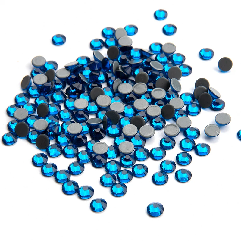 144Pcs Ss20 Hot Fix Rhinestones Flat back Glass Stone Strass Iron On Crystal Fabric Garment hotfix wedding Clothes Shoes Jewelry