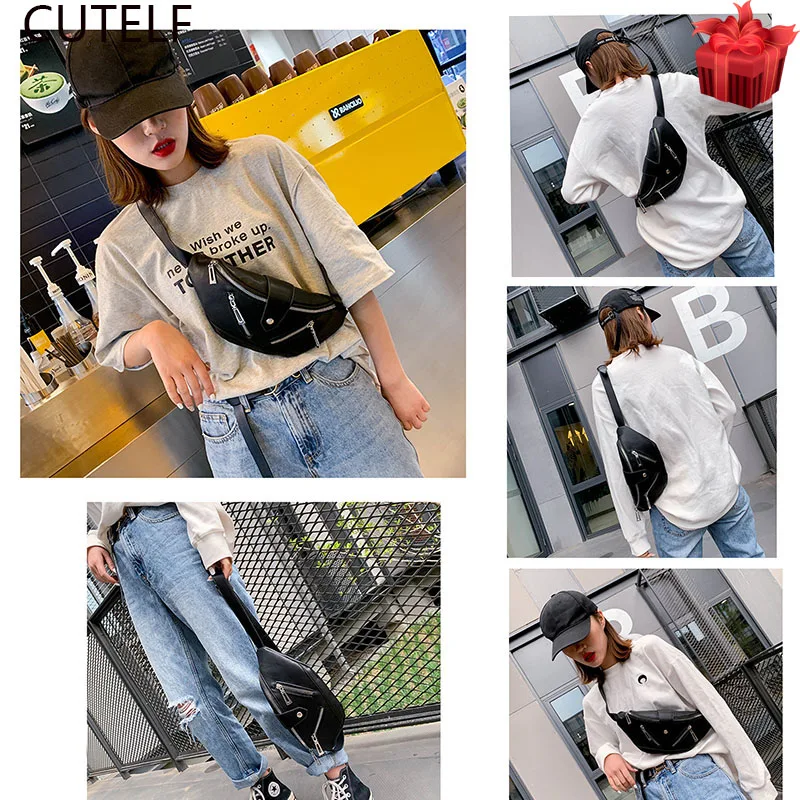 Поясная Сумка для женщин heuptas leer money belt для путешествий Черный banane sacoche beltbag кошелек грудь поясная сумка женская bolsa cintura