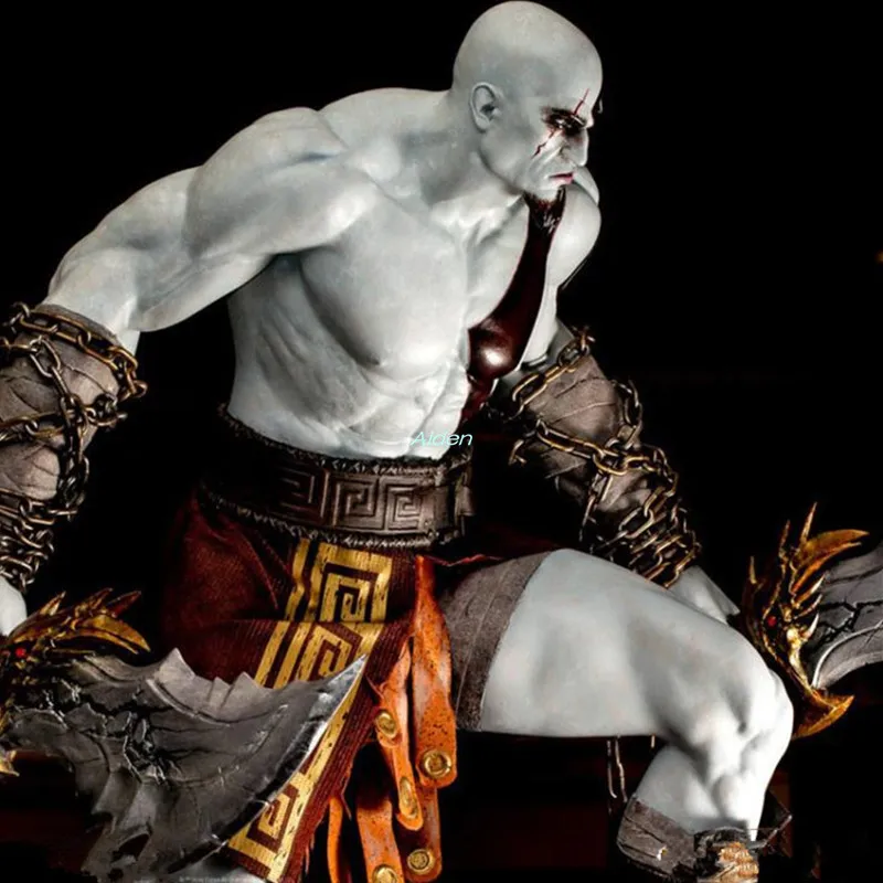 2" Статуя God of War Кратос 902762 бюст полубог полная длина портрет боги GK фигурка PF игрушка коробка 66 см B1112