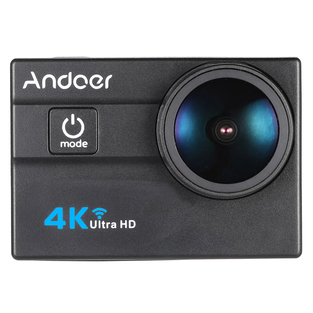 Спортивная Экшн-камера 4K WiFi 2," lcd 16MP 4X Zoom 173 градусов широкоугольный объектив Водонепроницаемая мини-камера 30 м