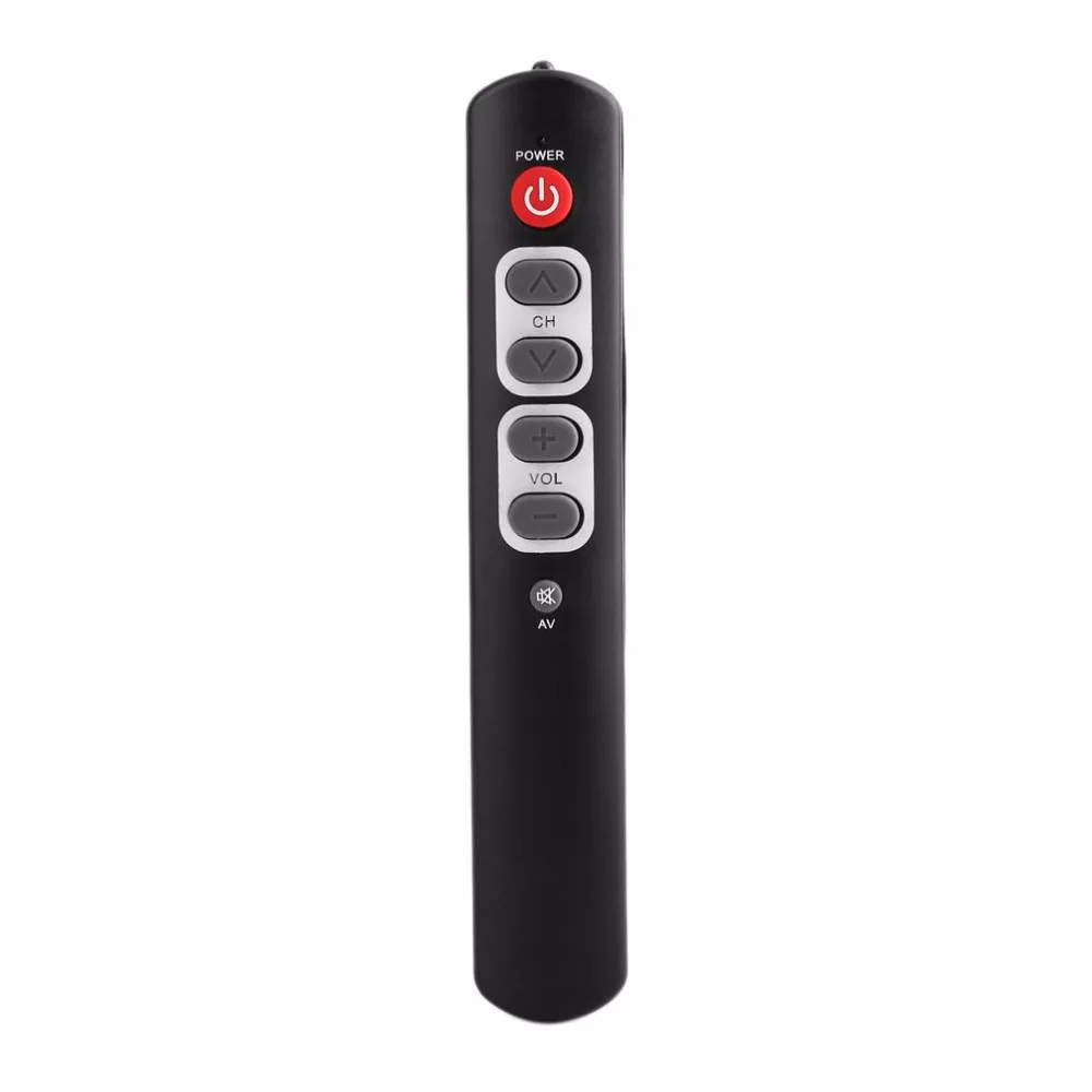 Universal 6 Keys Learning Remote Control with Big Buttons Wireless Controller Unit Replacement for TV STB DVD HIFI | Электроника