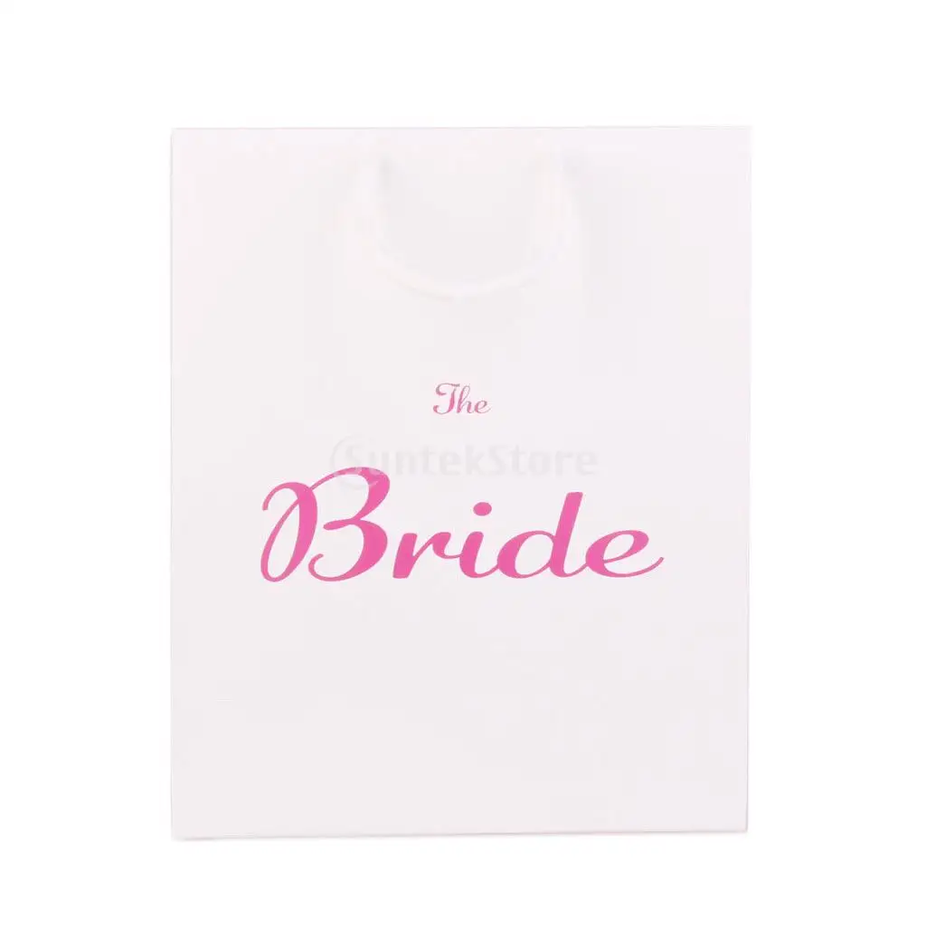 Большая подарочная сумка для невесты свадебные вечерние бумажные подарочные