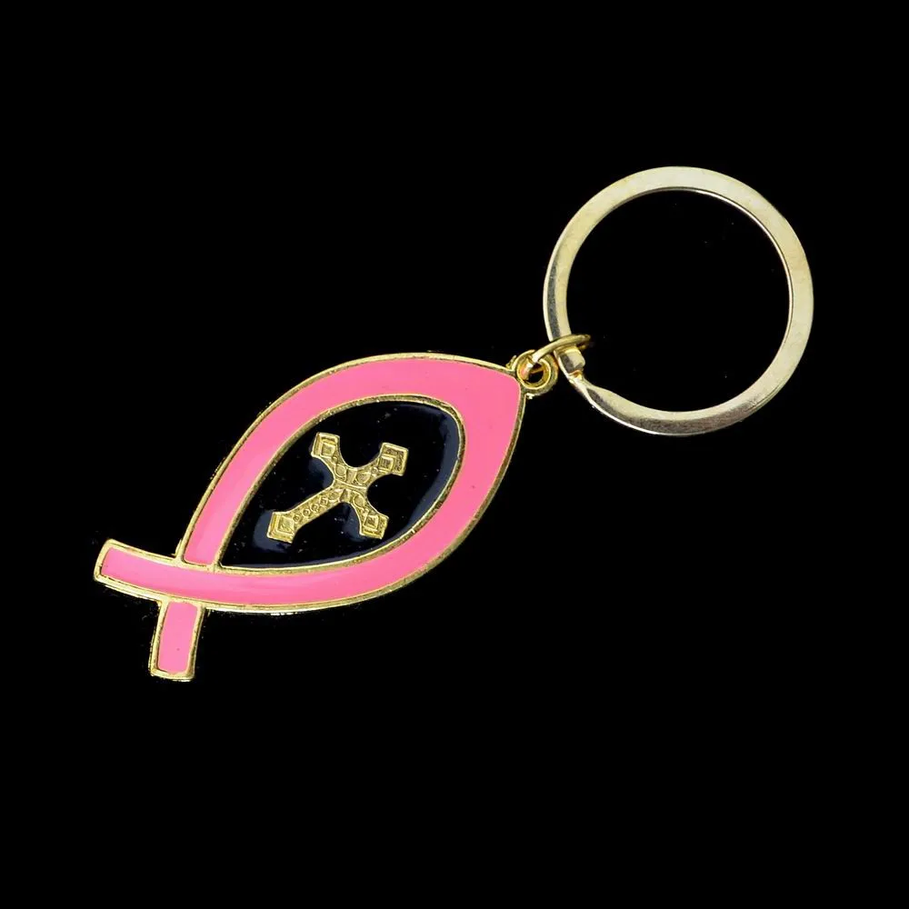 Брелок с изображением Иисуса рыба христовины имитационная Форма Женский Мужской