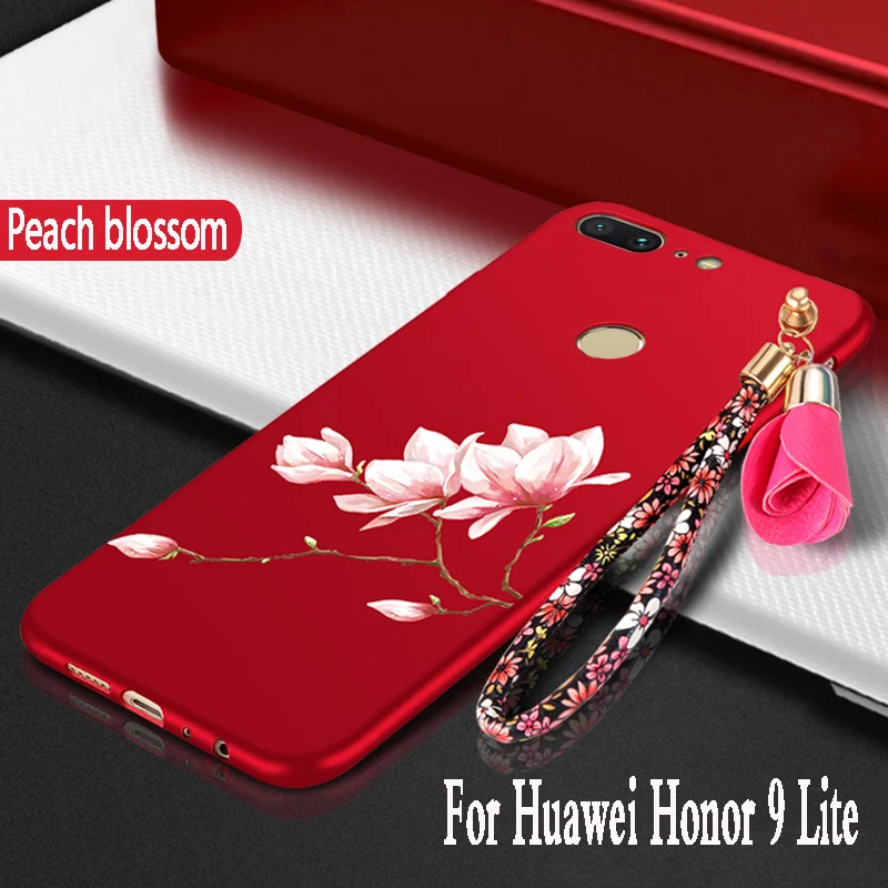 Силиконовый чехол для huawei honor 9 lite роскошные чехлы защитный мобильный телефон с
