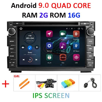 9.0 2G 16G IPS " DSP ips 4 Гб ram 64 Гб rom Android 9,0 автомобильный dvd-плеер для Kia Ceed gps стерео Мультимедиа Навигация радио приемник магнитофон - Цвет: 9.0 2G 16G IPS