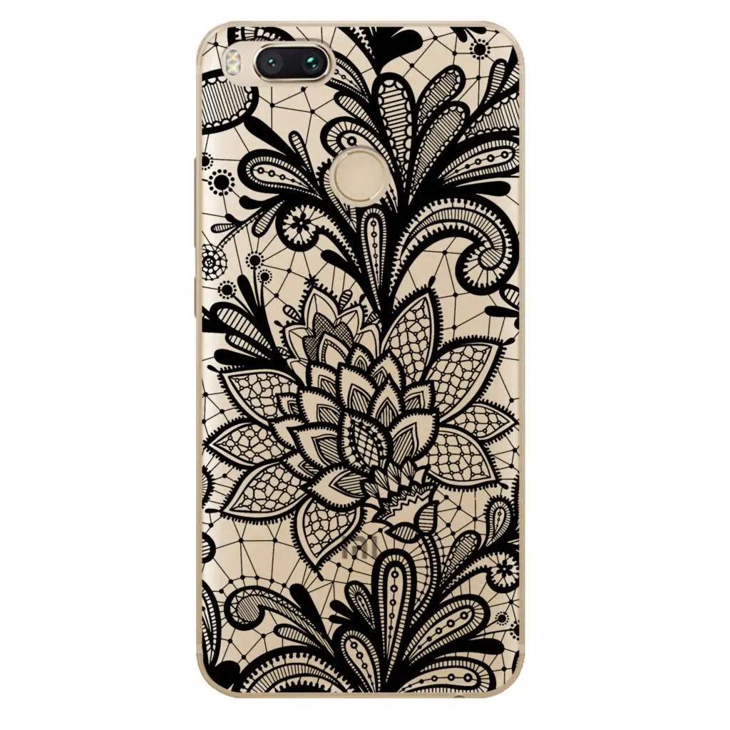 For Xiaomi Mi A1 5X Case Cover 5.5&quot Soft TPU Silicone Popular Cute Color Mandala Lace Stripe Flower Painted Pattern Phone |