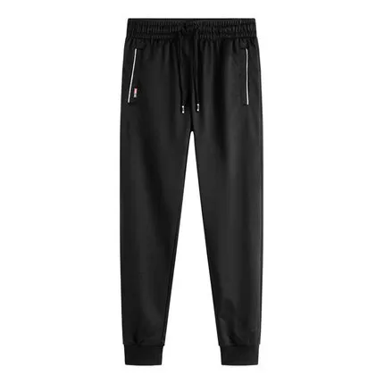 SH174 Black Pant Мужские спортивные штаны, повседневные узкие брюки с эластичной резинкой на талии, мужские брюки для фитнеса, обтягивающие спортивные штаны, брюки в стиле хип-хоп, шаровары для бега - Цвет: SH174 Black Pant