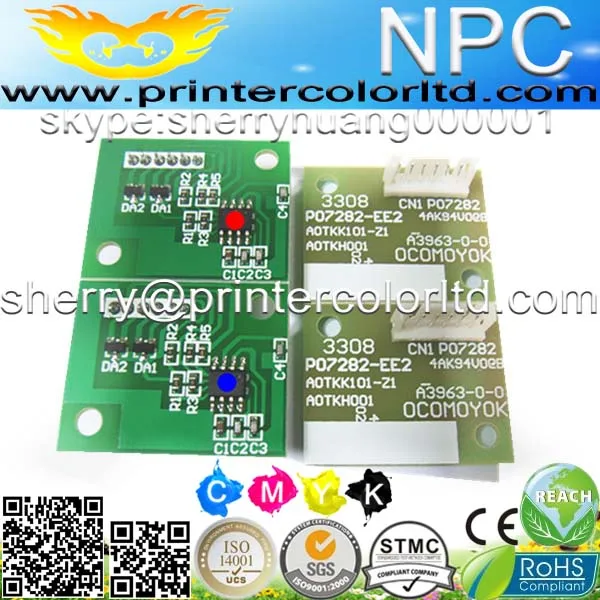 Чип барабанного блока для Konica Minolta/for Develop AOTKO8D/A0TK0KD/A0TK0ED/A0TK08D/A0TK0RD/A0TK18H/A0TK1EH/A0TK1KH/A0TK1RH