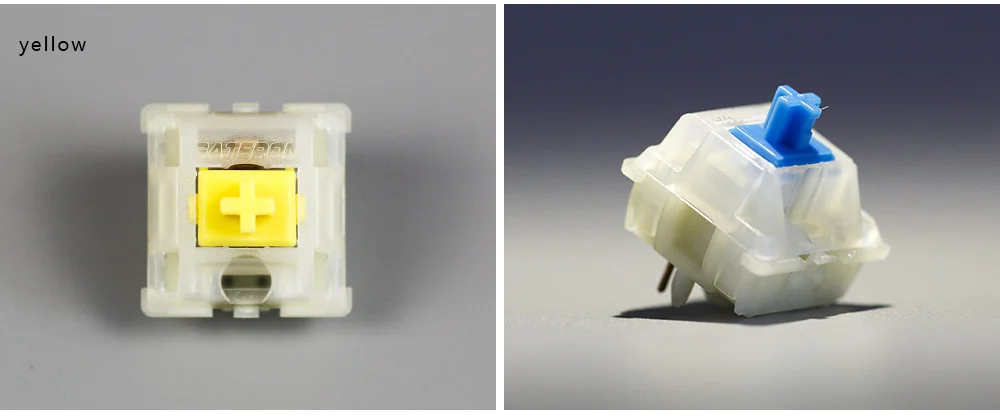 Корпус переключателя Gateron 5pin milky для клавиатуры mechaniacl