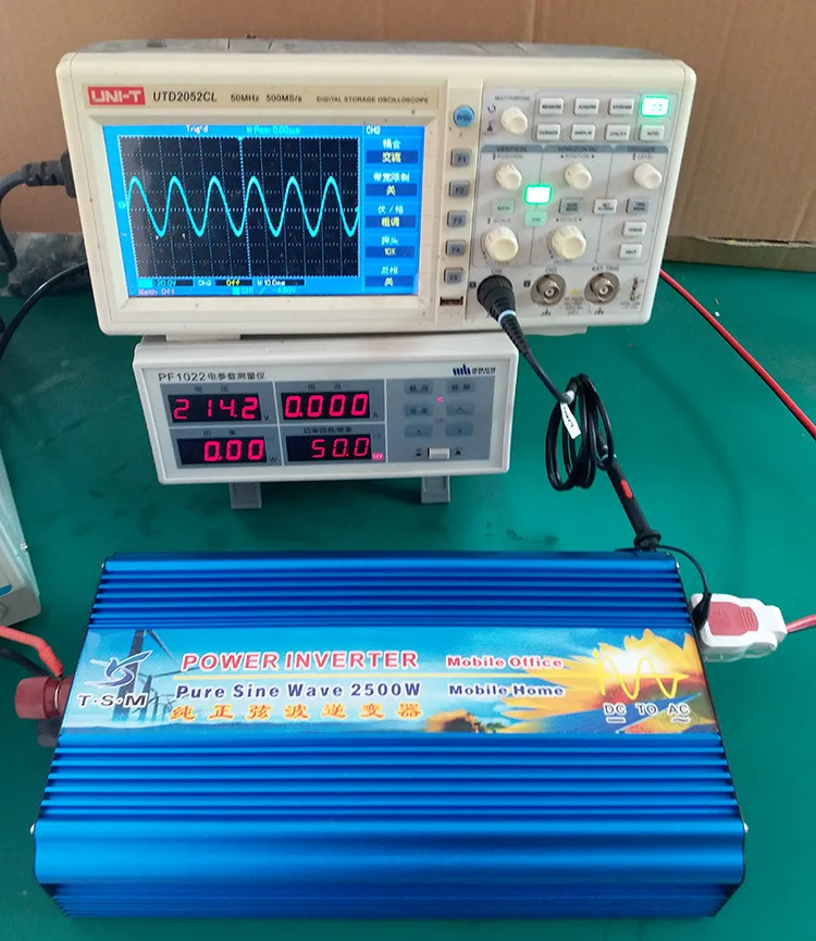 

2.5KW 2500W DC 36V TO AC 220V 60HZ pure sine wave power inverter surge power 5000W digital display