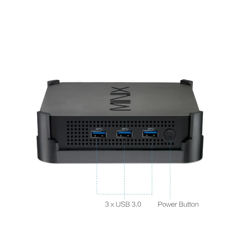 MINIX NEO N42C-4 MINI PC официальный Windows 10 Pro 64-bit Мини ПК 4G/32G Gigabit WI-FI USB 3,0 Pentium N4200 Карманный ПК HDMI BT RJ45