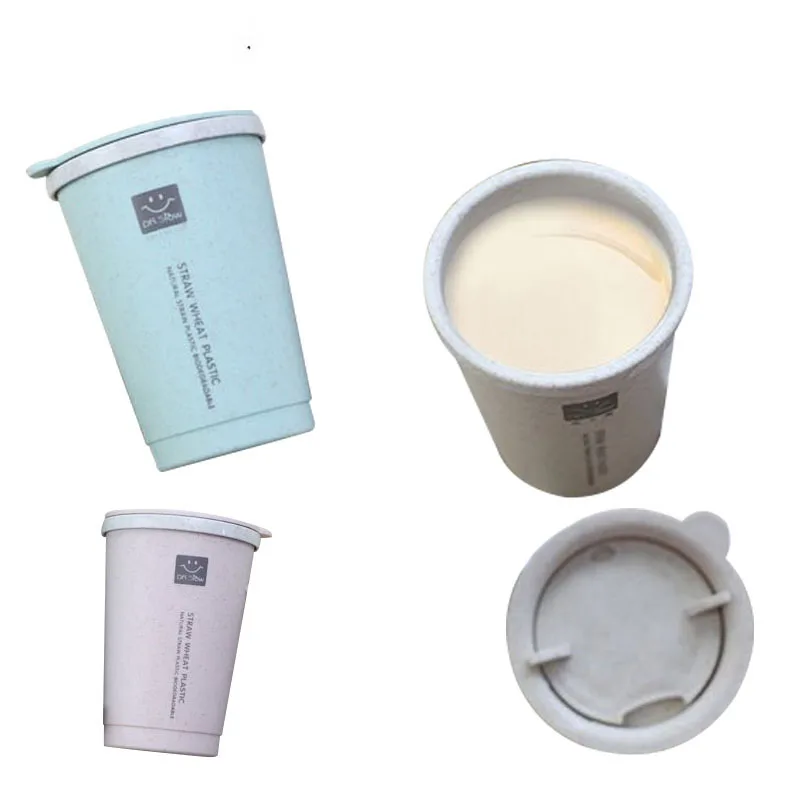 FEIGO Высокое качество 280 мл пасторальная Экологичная Пшеничная солома чашка с