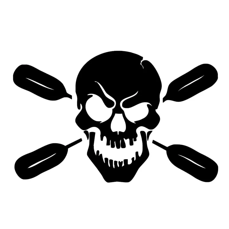 Для Череп с весла весло виниловые наклейки в виде Фотообоев c переводными