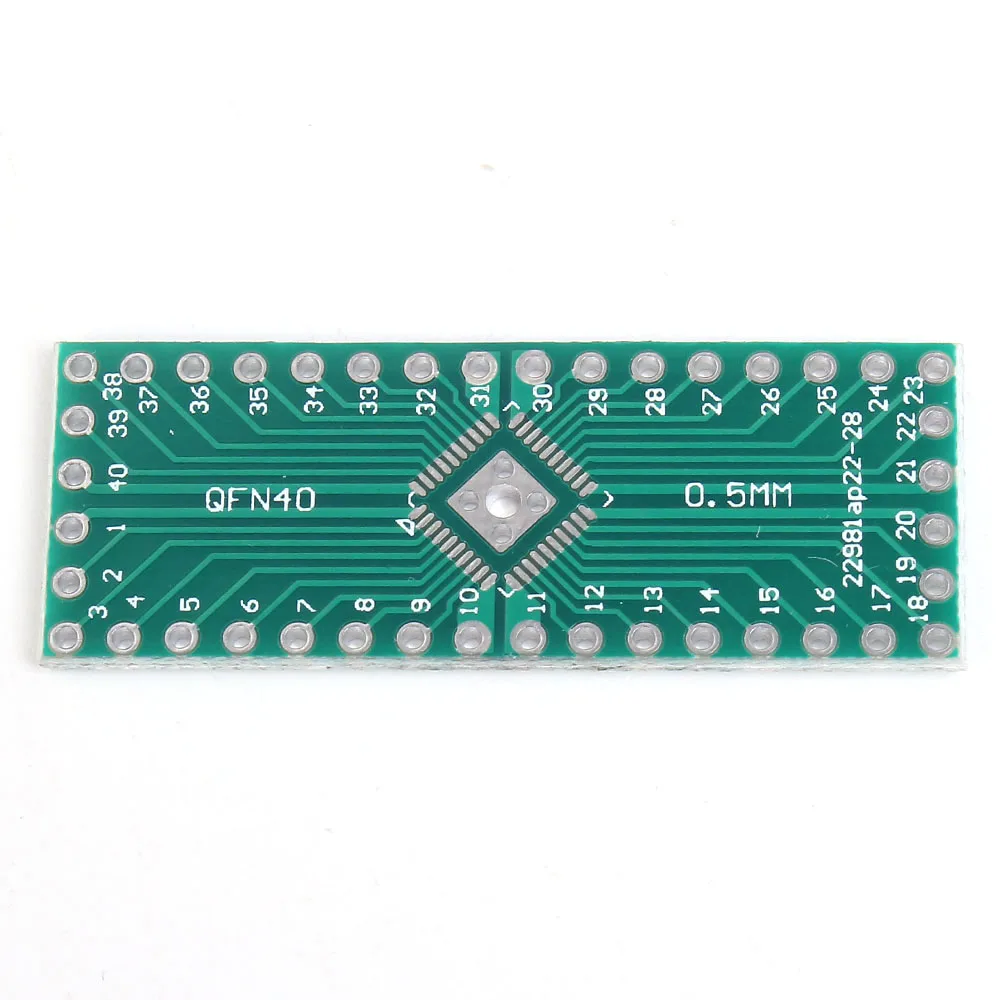 10 шт./лот SMD адаптер для DIP PCB плата конвертер Модуль QFN32 QFN40 в DIP32 DIP40 Pinboard 0 5 мм до 2 54