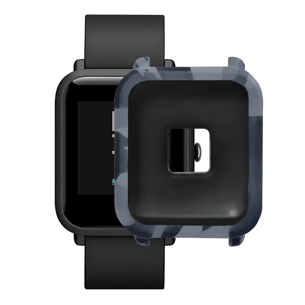 Стильный мягкий ТПУ чехол, силиконовый защитный чехол для Amazfit для Huami Amazfit Bip Younth Watch, полный Чехол для Xiaomi L0507