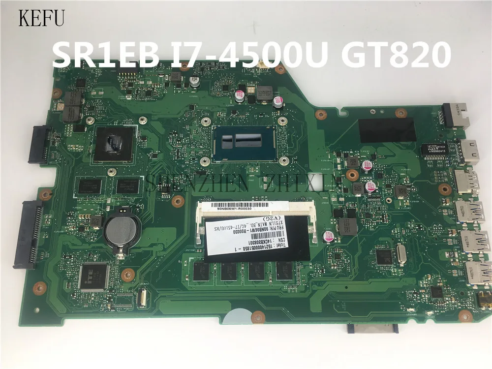 Материнская плата X751LD для ноутбука ASUS X751LN X751LJ K751L X751LD|Материнские платы| |