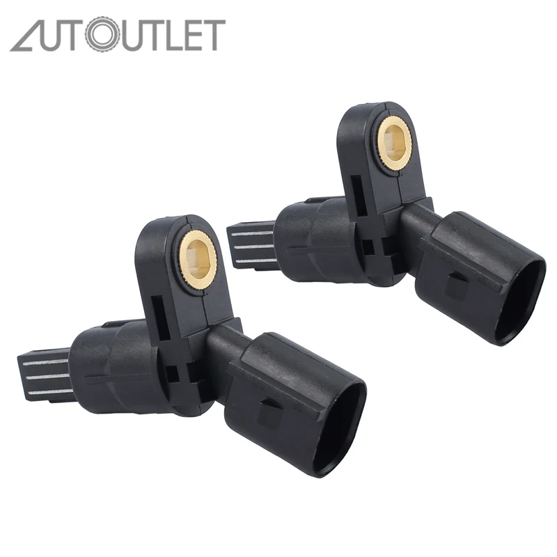 AUTOUTLET, 2 шт., ABS Датчик скорости для VW BOAR Golf 4 1J Caddy 2 BJ 1995-2004, Датчик колеса, задний левый и правый 1J0927807B