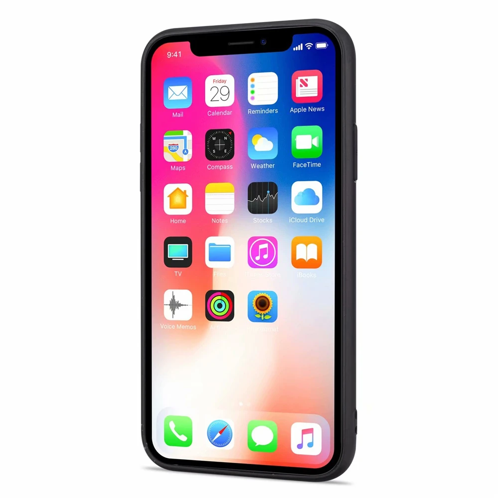 Чехол из искусственной кожи на молнии для iPhone 11 Pro Max 8 Plus 7 6 s X чехол-книжка с
