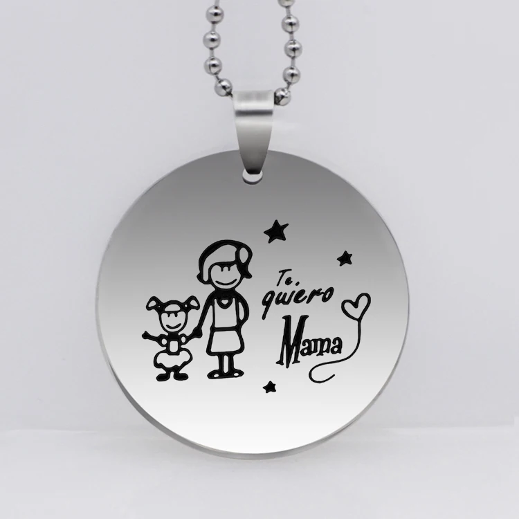 

Mama Necklace High Quality Letter Family Necklaces Jewelry for Mother YP6844