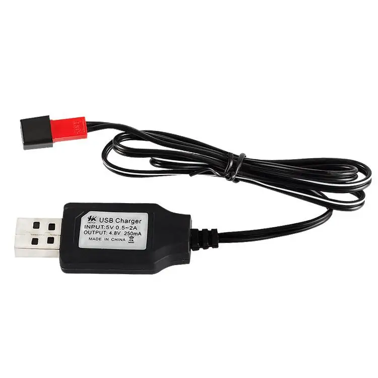 Ewellsold USB зарядное устройство с SM/JST/штекером TAMIYA для 3,6 V 4,8 V 6,0 V 7,2 V 9,6 V Ni-CD/никель-металл-гидридная аккумуляторная батарея 2 шт