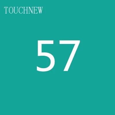 57 TOUCHNEW на заказ, одноцветные эскизные маркеры на спиртовой основе, двойная головка, кисть, маркеры, ручка для рисования, манга, товары для рукоделия, маркеры - Цвет: 57