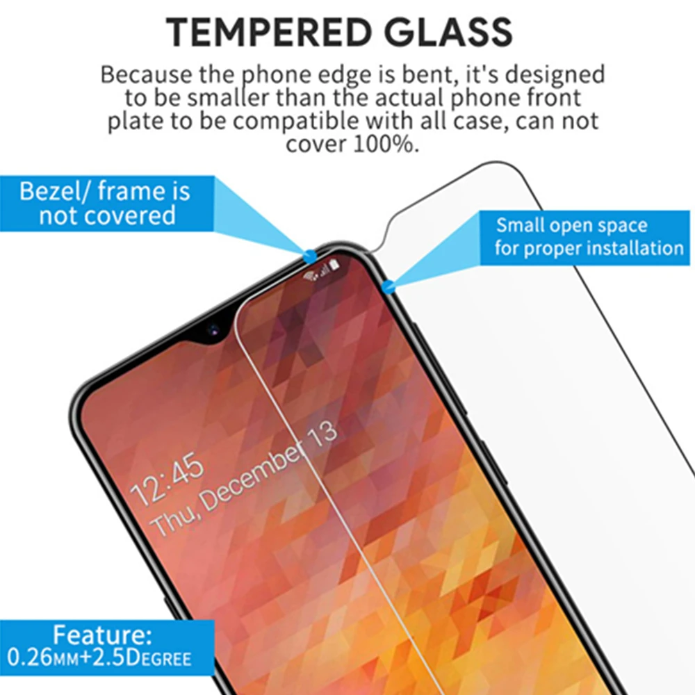 2.5D защитное закаленное стекло для Samsung Galaxy M10 M20 M30 Защита экрана M 30 20 10 9H защитная