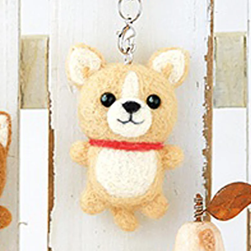 Non Готовые фетр комплект чехол для телефона Япония милый Косплей Shiba собака