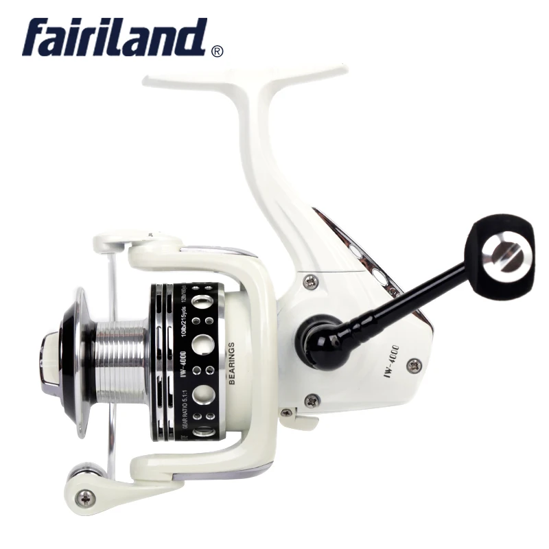 FAIRILAND CNC Точная механическая 8BB + 1 спиннинговая катушка IW 2000 6000 зеркальная