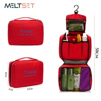 hanging travel storage bag organizer portable makeup cosmetic toiletry pouch casual camping case accessories home organization