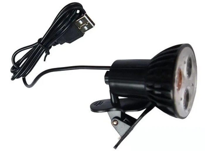 Высокое качество Новый Яркий USB 3 LED Клип на стол настольная лампа для ноутбука