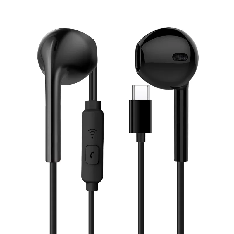 S17C Black VPB интерфейс type-c полностью совместимые модные трендовые Универсальные наушники оптом - Цвет: S17C Black