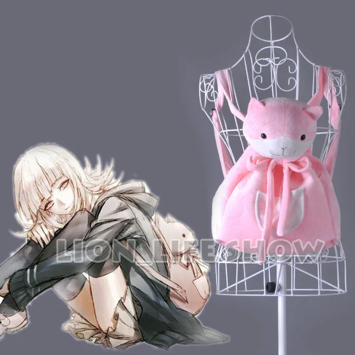 Данганронпа Нанами Косплей ChiaKi кошка сумка рюкзак реквизит аксессуары|nanami|cosplay