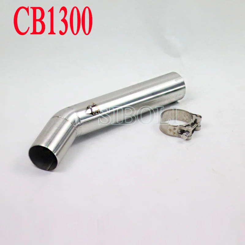

Motorcycle For Honda CB1300 Exhaust Pipe Muffler Stainless Steel Exhaust Pipe Middle Link Pipe FOR HONDA CB1300 AK090