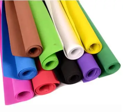 10 different colors 10шт 50* 50 см фоамиран для рукоделия - Цвет: 10 different colors