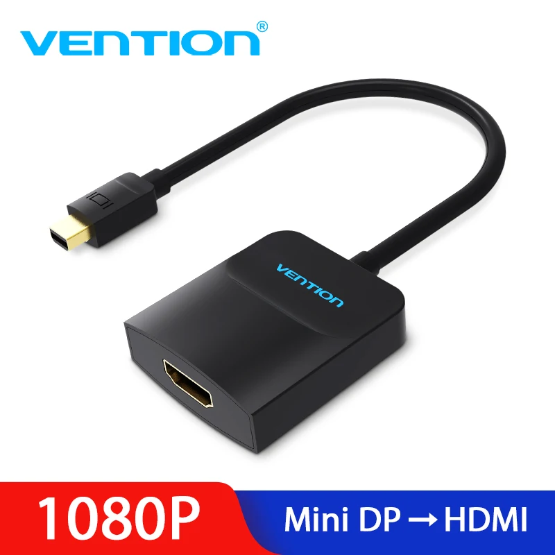 Vention Mini Display port To HDMI совместимый кабель 4k 1080 TV проектор Projetor Port конвертер для Apple
