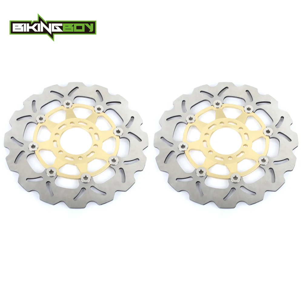 Передние тормозные диски BIKINGBOY для Yamaha R1 Z 250 90 96 TZR R S RS SP FZR EXUP / 89 16 400 S|front brake disc