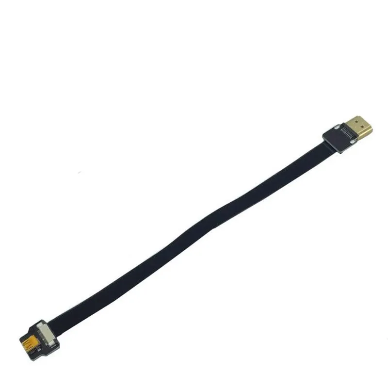 FPV Micro-HDMI Female to HDMI-compatible Male HDTV FPC Flat Cable for Multicopter Aerial Photography 0.05m-0.8m | Компьютеры и офис