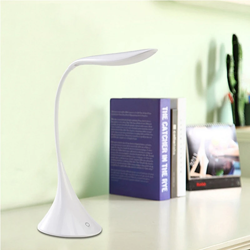 Litake Новый светодиодный настольная лампа ночник мини-Лебедь Форма глаз чистые