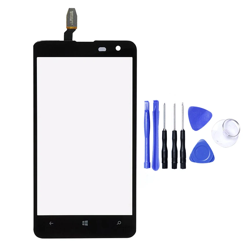 Сенсорный ЖК экран для Nokia Lumia 625 N625 сменный сенсорный со стеклянной