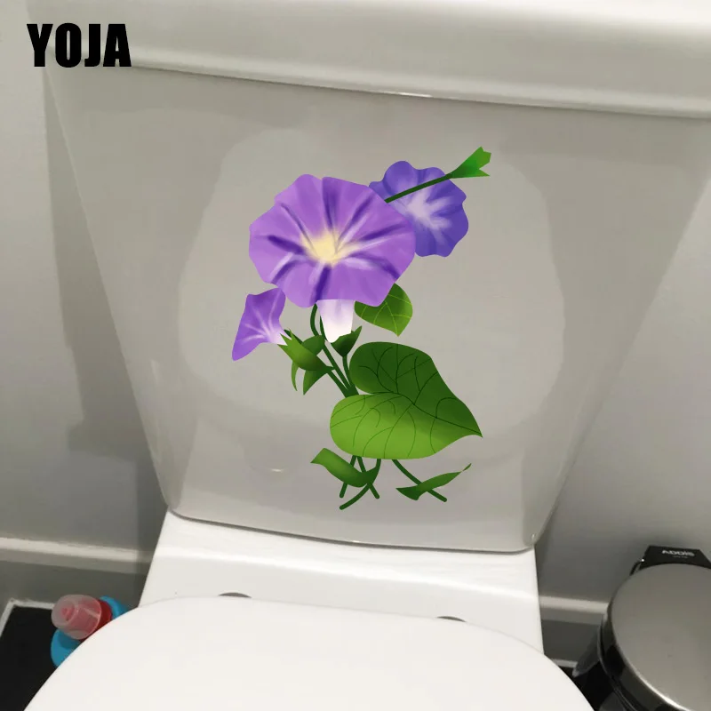 YOJA 15 6*22 7 см фиолетовый мультфильм даффодил стикер для ванной туалета домашней