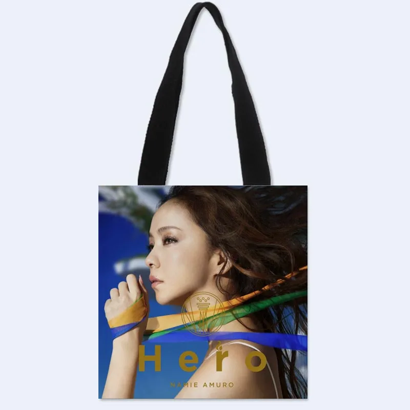 Наплечная Сумка Namie Amuro с принтом на заказ Холщовая тоут сумка для покупок